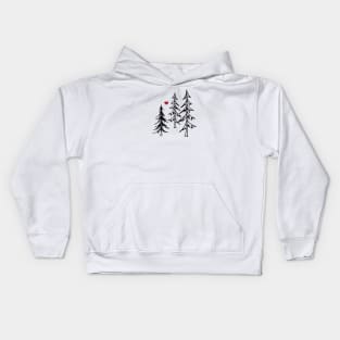 Tree Love the Outdoors Kids Hoodie